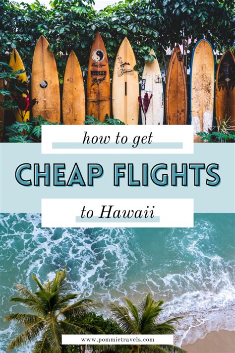 when are the cheapest flight to hawaii